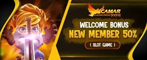 Bonus Welcome Member Baru 100% promotion banner